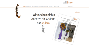 Bild der Referenz: Kahlköpfe - Agentur mit Wachstumsaussicht
