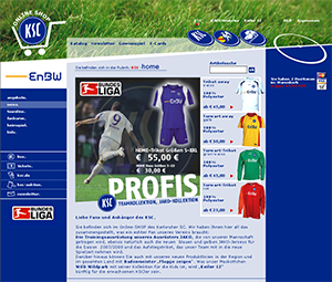 Bild der Referenz: KSC - Karlsruher Sport Club Fanshop