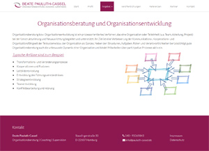 Bild der Referenz: Beate Pauluth-Cassel - Organisationsberatung, Coaching, Supervision